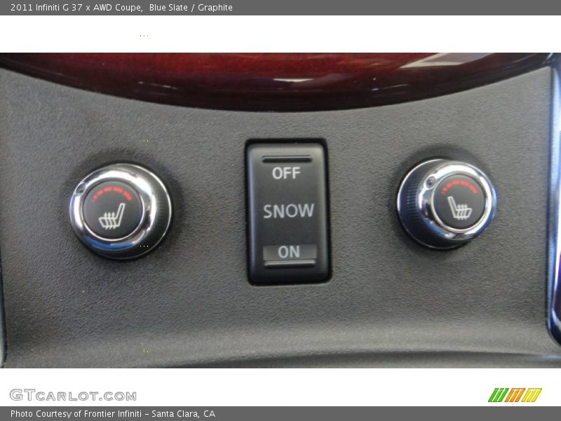 Blue Slate / Graphite 2011 Infiniti G 37 x AWD Coupe