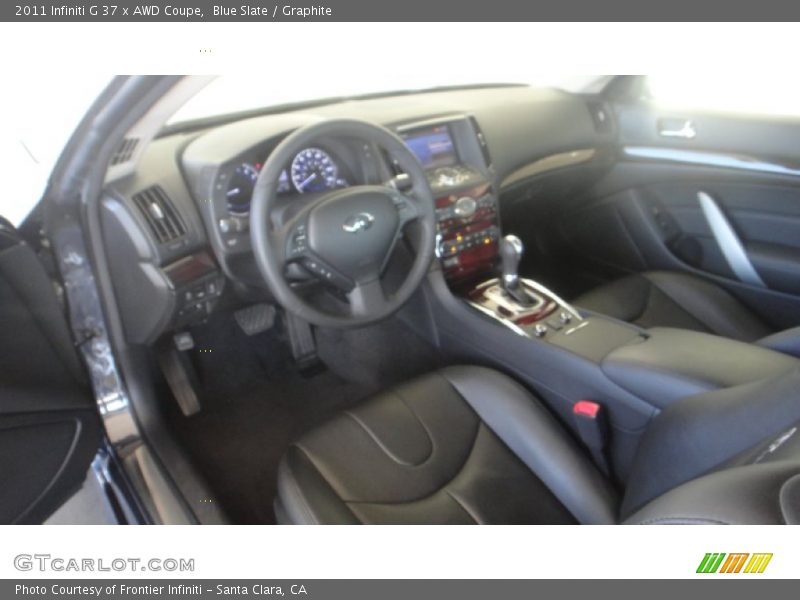 Blue Slate / Graphite 2011 Infiniti G 37 x AWD Coupe