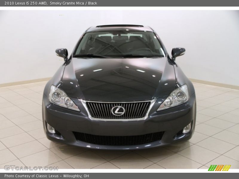 Smoky Granite Mica / Black 2010 Lexus IS 250 AWD