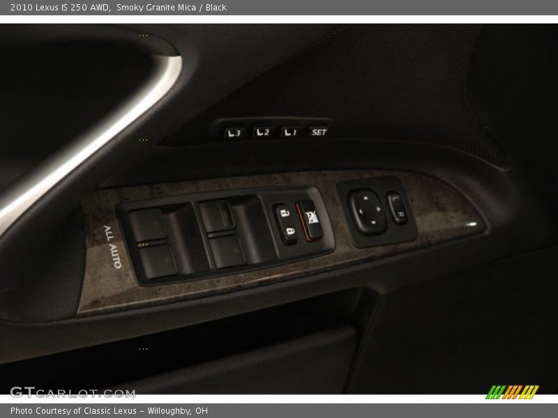 Smoky Granite Mica / Black 2010 Lexus IS 250 AWD