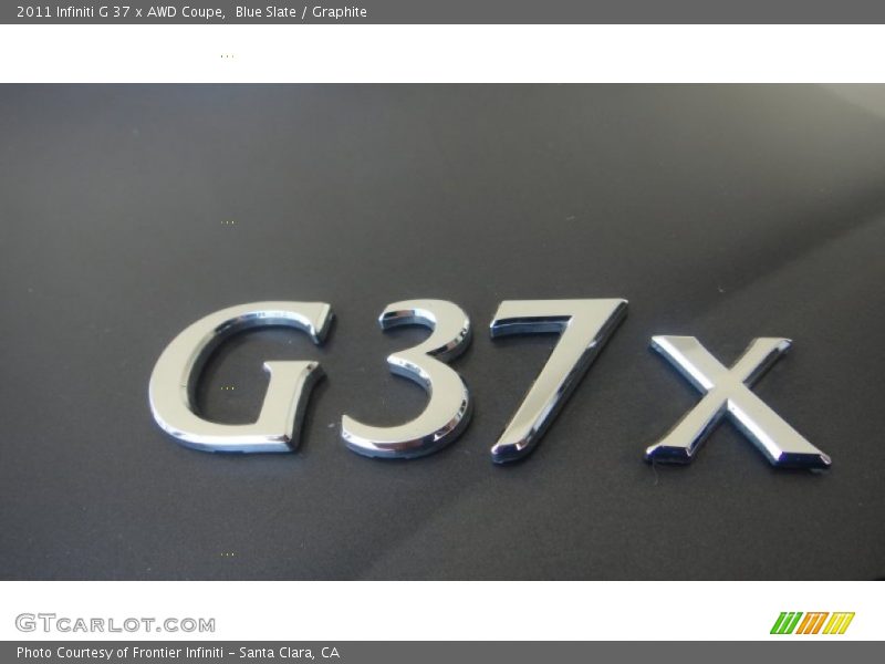 Blue Slate / Graphite 2011 Infiniti G 37 x AWD Coupe