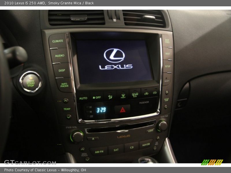 Smoky Granite Mica / Black 2010 Lexus IS 250 AWD