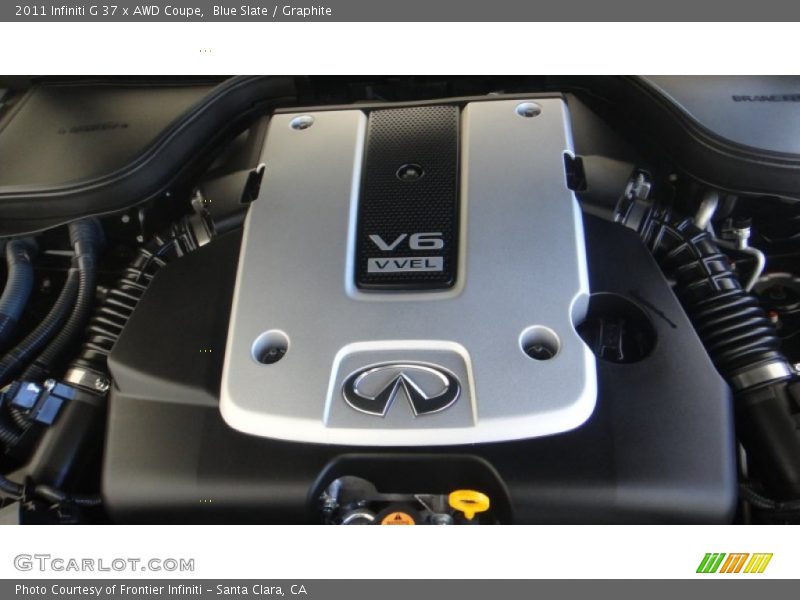 Blue Slate / Graphite 2011 Infiniti G 37 x AWD Coupe