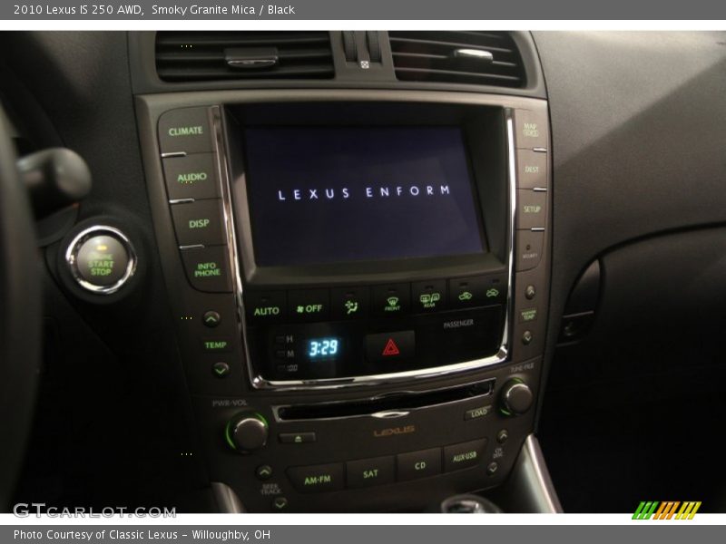 Smoky Granite Mica / Black 2010 Lexus IS 250 AWD