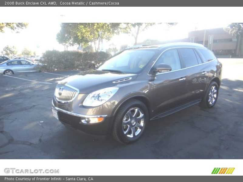 Cocoa Metallic / Cashmere/Cocoa 2008 Buick Enclave CXL AWD