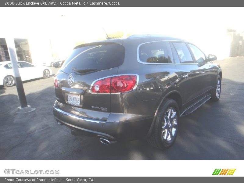 Cocoa Metallic / Cashmere/Cocoa 2008 Buick Enclave CXL AWD