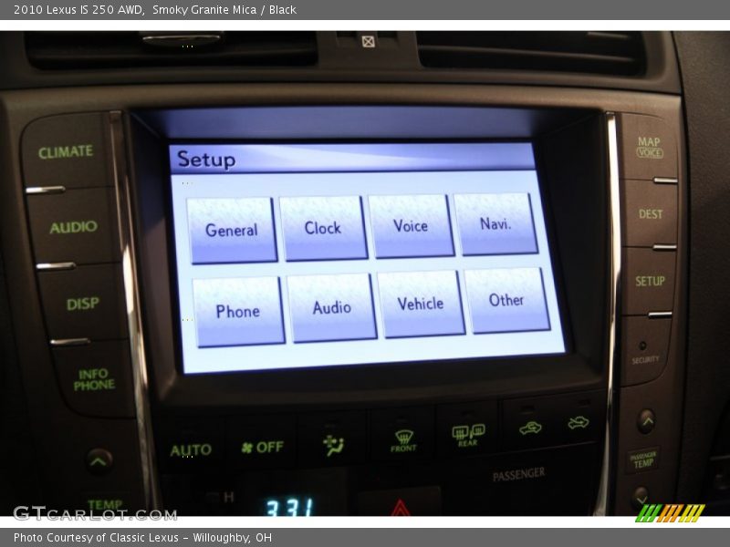 Smoky Granite Mica / Black 2010 Lexus IS 250 AWD