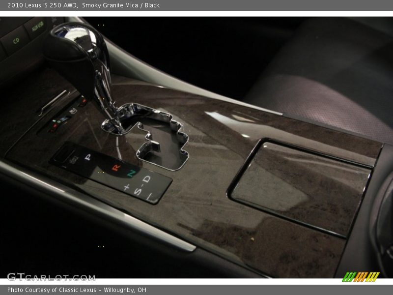 Smoky Granite Mica / Black 2010 Lexus IS 250 AWD