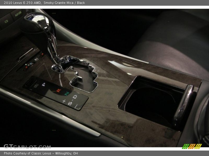 Smoky Granite Mica / Black 2010 Lexus IS 250 AWD
