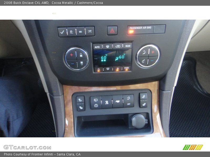 Cocoa Metallic / Cashmere/Cocoa 2008 Buick Enclave CXL AWD