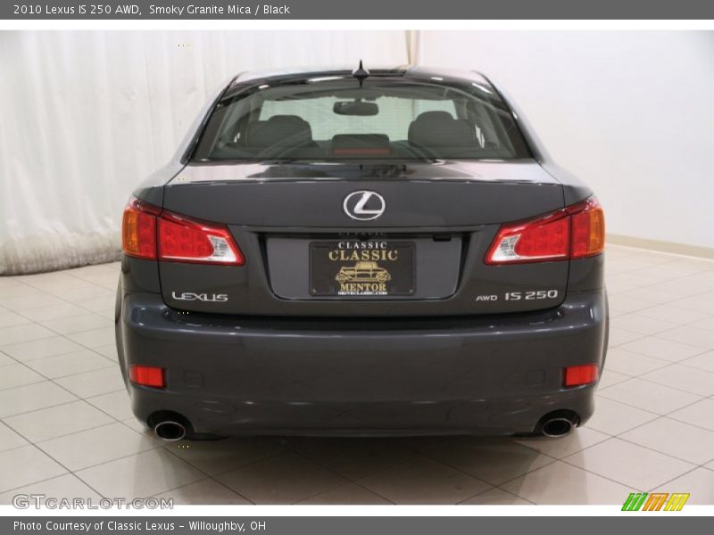 Smoky Granite Mica / Black 2010 Lexus IS 250 AWD