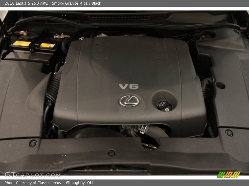 Smoky Granite Mica / Black 2010 Lexus IS 250 AWD