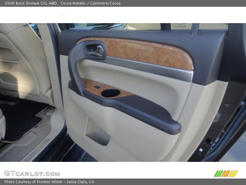 Cocoa Metallic / Cashmere/Cocoa 2008 Buick Enclave CXL AWD
