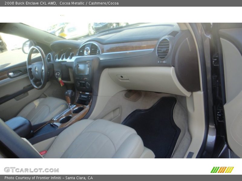 Cocoa Metallic / Cashmere/Cocoa 2008 Buick Enclave CXL AWD