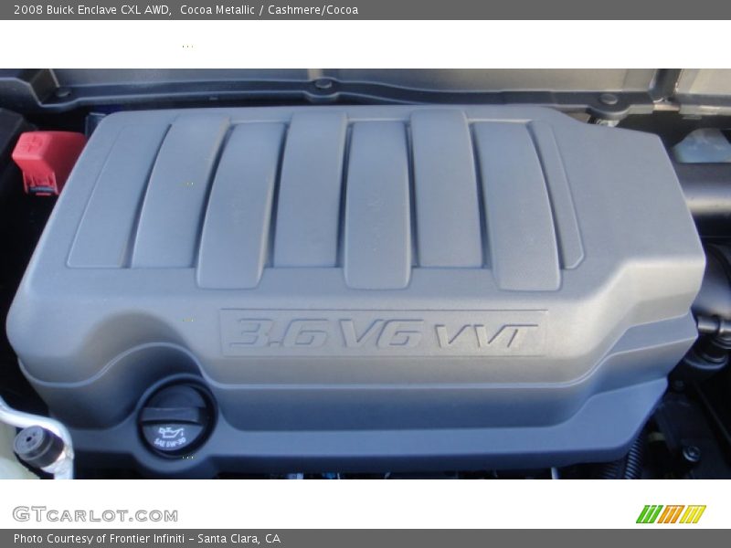 Cocoa Metallic / Cashmere/Cocoa 2008 Buick Enclave CXL AWD