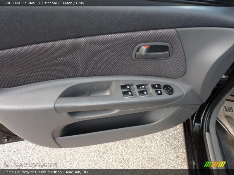 Black / Gray 2008 Kia Rio Rio5 LX Hatchback