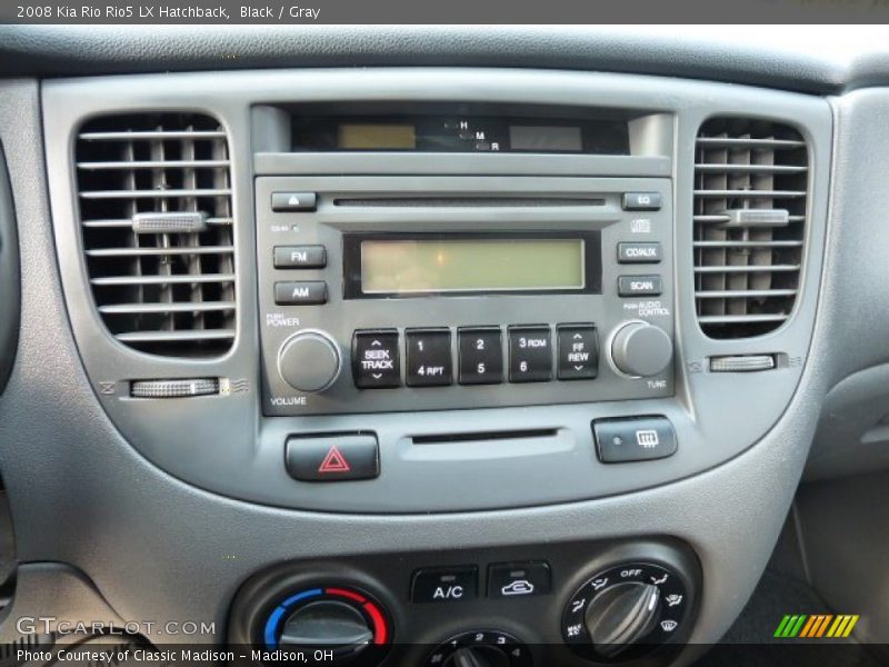 Black / Gray 2008 Kia Rio Rio5 LX Hatchback