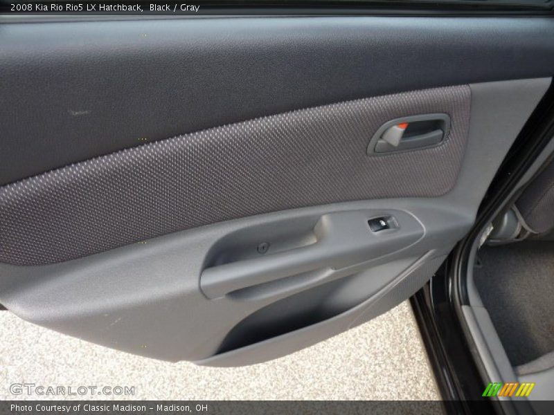 Black / Gray 2008 Kia Rio Rio5 LX Hatchback
