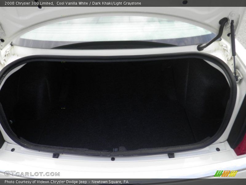 Cool Vanilla White / Dark Khaki/Light Graystone 2008 Chrysler 300 Limited
