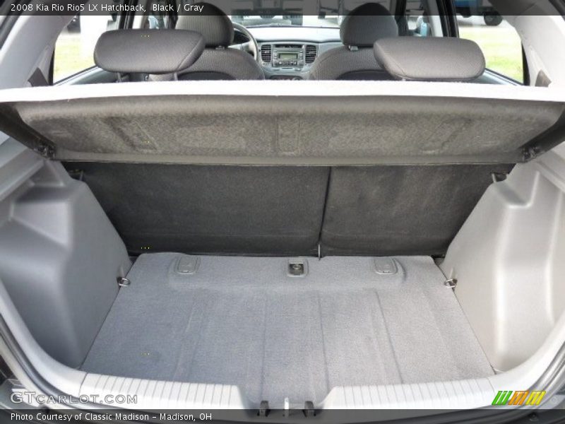 Black / Gray 2008 Kia Rio Rio5 LX Hatchback