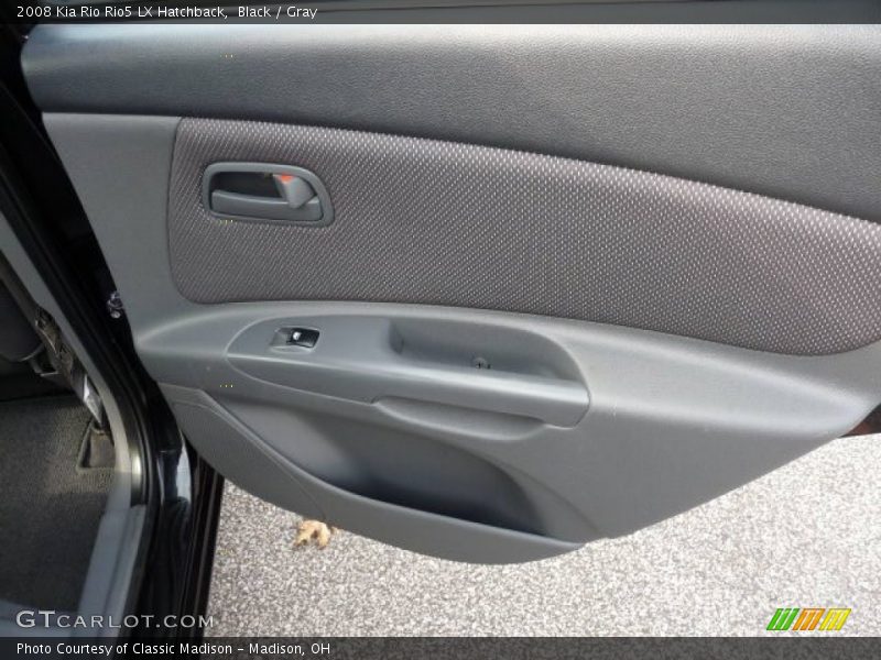 Black / Gray 2008 Kia Rio Rio5 LX Hatchback