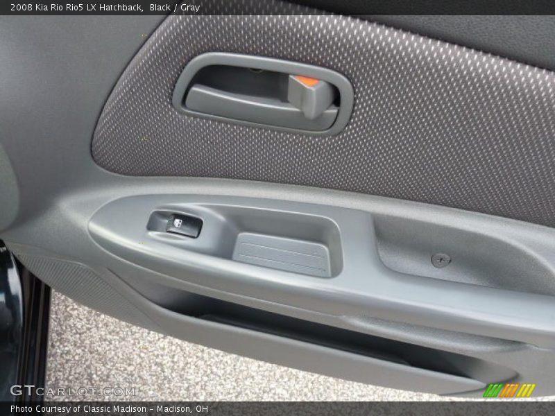 Black / Gray 2008 Kia Rio Rio5 LX Hatchback
