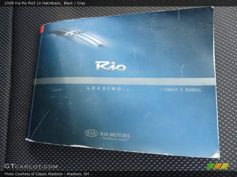 Black / Gray 2008 Kia Rio Rio5 LX Hatchback