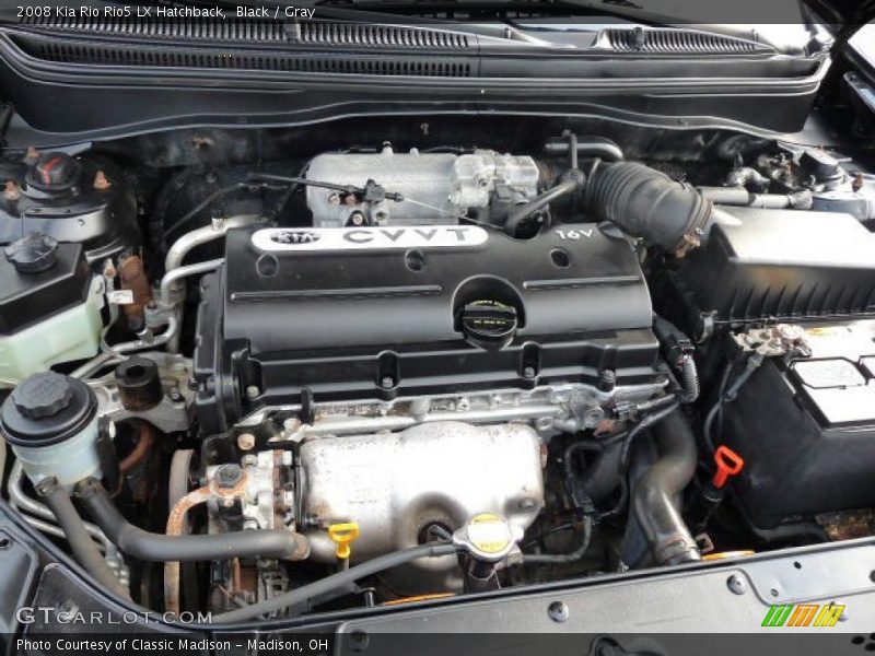 Black / Gray 2008 Kia Rio Rio5 LX Hatchback