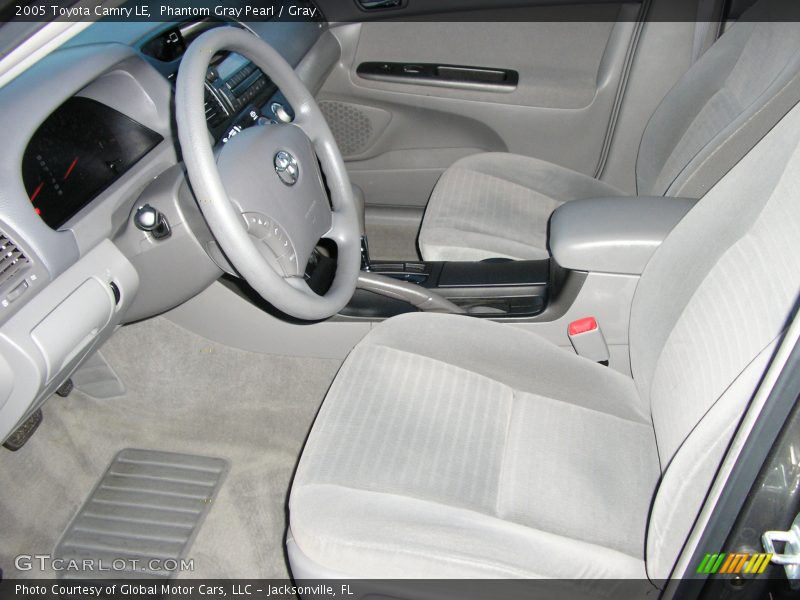 Phantom Gray Pearl / Gray 2005 Toyota Camry LE