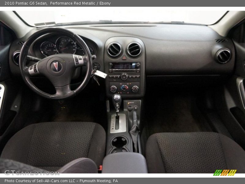 Performance Red Metallic / Ebony 2010 Pontiac G6 Sedan