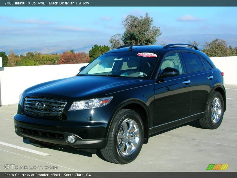 Black Obsidian / Willow 2005 Infiniti FX 35 AWD