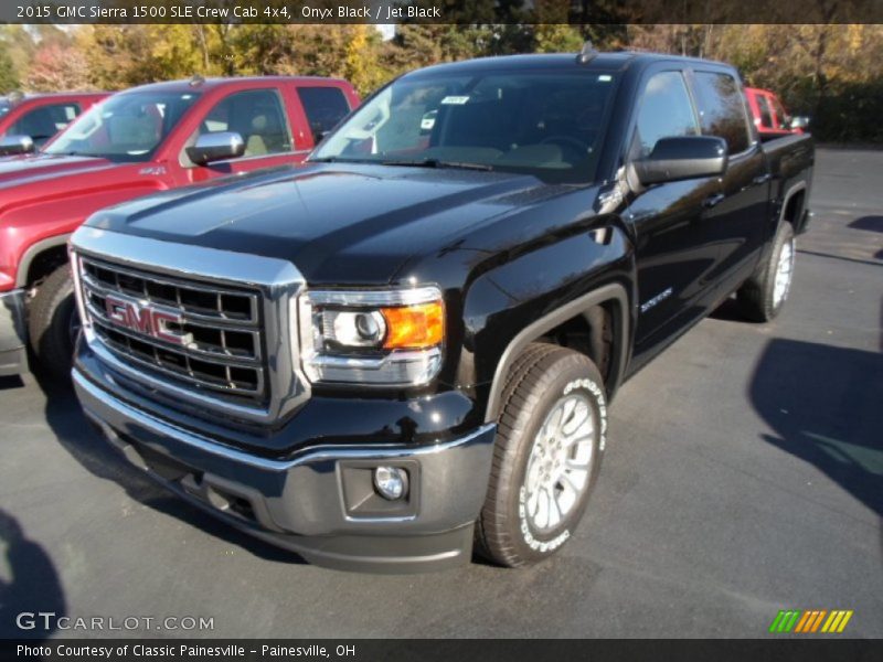 Onyx Black / Jet Black 2015 GMC Sierra 1500 SLE Crew Cab 4x4