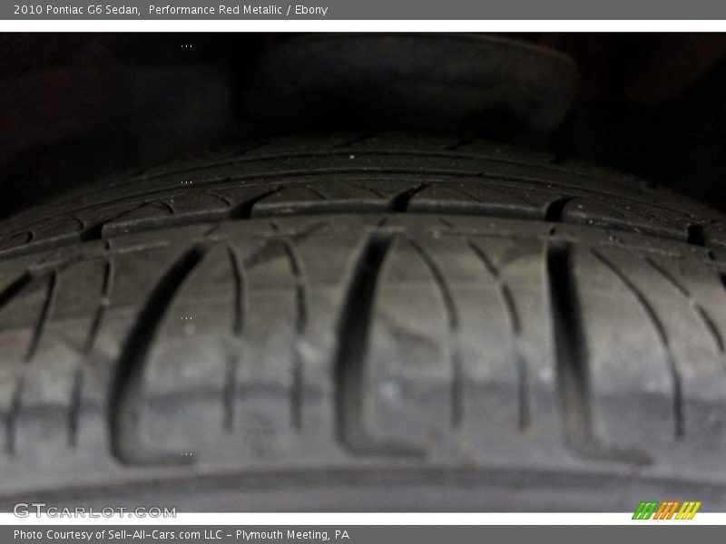 Performance Red Metallic / Ebony 2010 Pontiac G6 Sedan