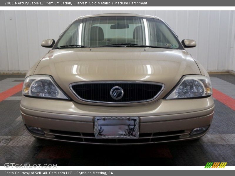 Harvest Gold Metallic / Medium Parchment 2001 Mercury Sable LS Premium Sedan