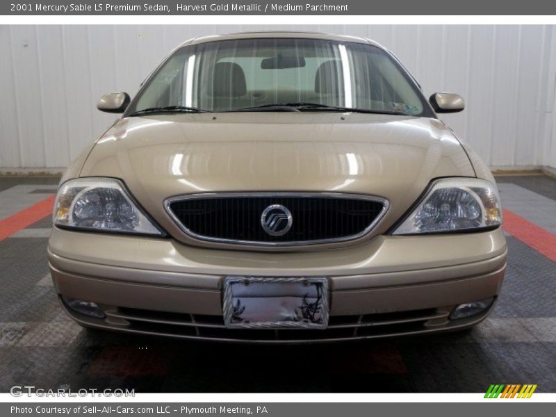 Harvest Gold Metallic / Medium Parchment 2001 Mercury Sable LS Premium Sedan