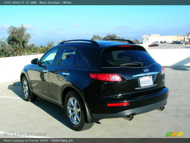 Black Obsidian / Willow 2005 Infiniti FX 35 AWD