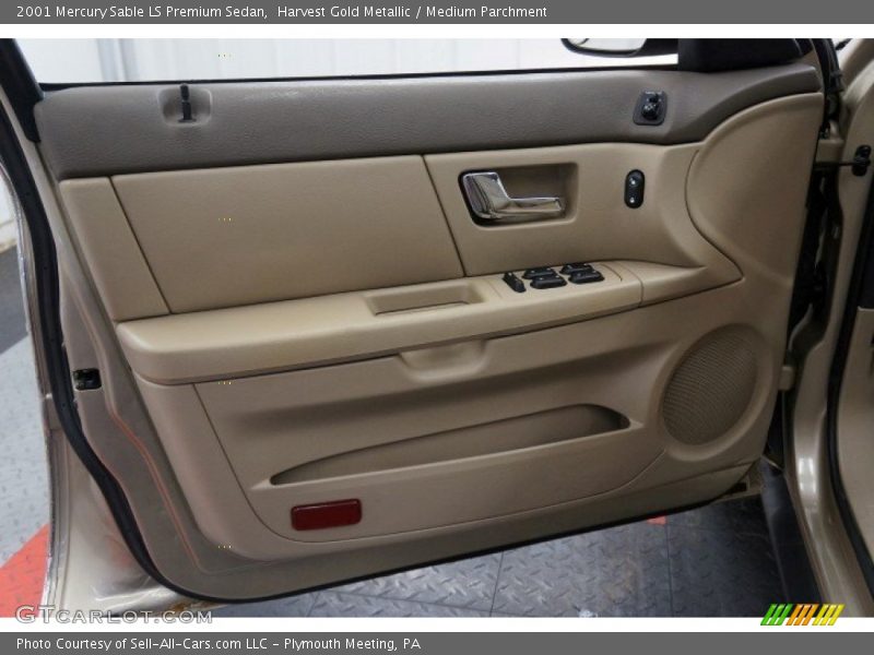 Harvest Gold Metallic / Medium Parchment 2001 Mercury Sable LS Premium Sedan