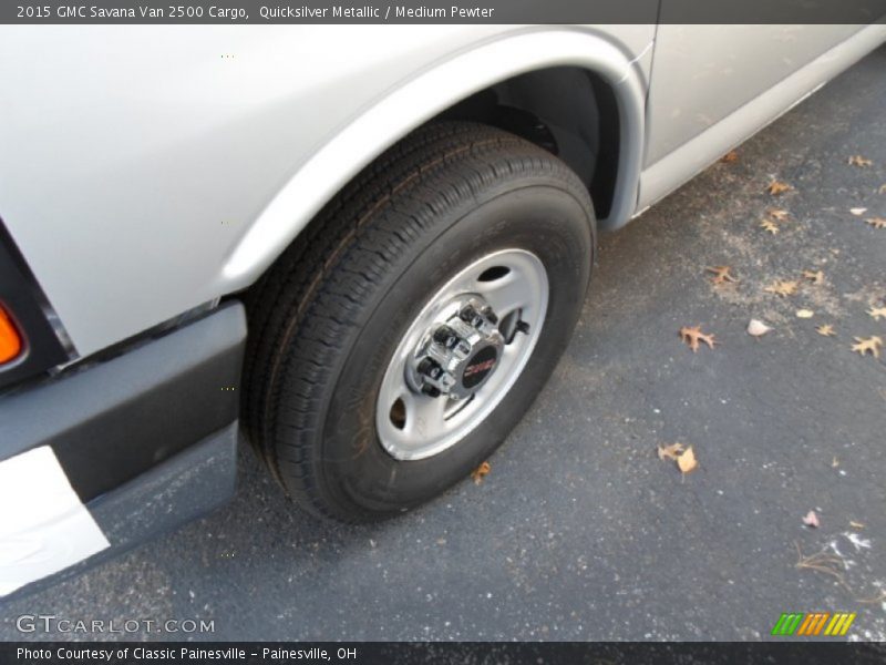 Quicksilver Metallic / Medium Pewter 2015 GMC Savana Van 2500 Cargo