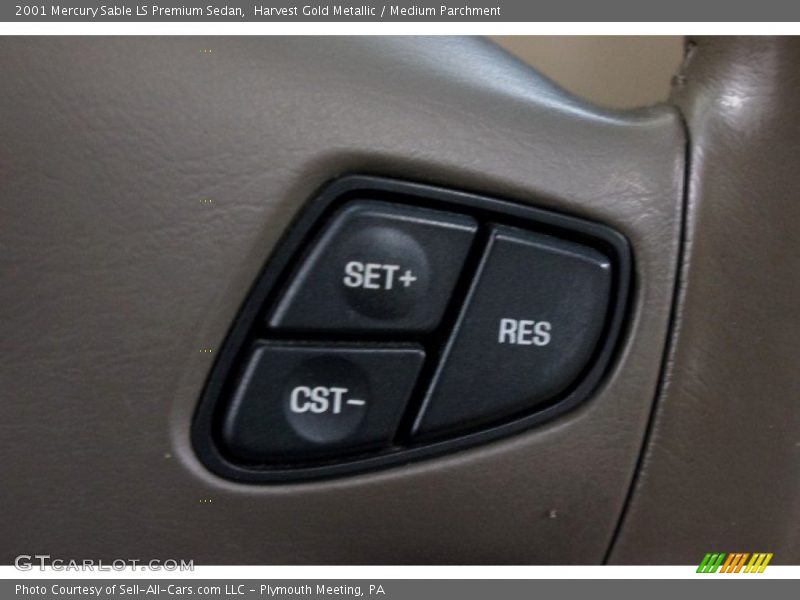 Harvest Gold Metallic / Medium Parchment 2001 Mercury Sable LS Premium Sedan