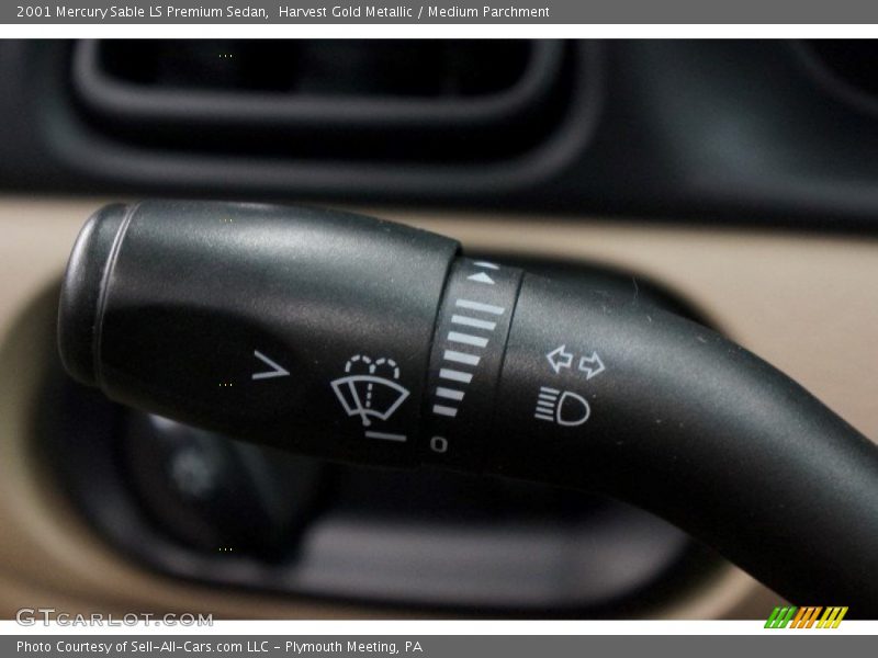 Harvest Gold Metallic / Medium Parchment 2001 Mercury Sable LS Premium Sedan