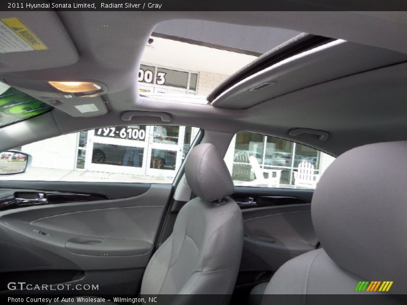 Radiant Silver / Gray 2011 Hyundai Sonata Limited