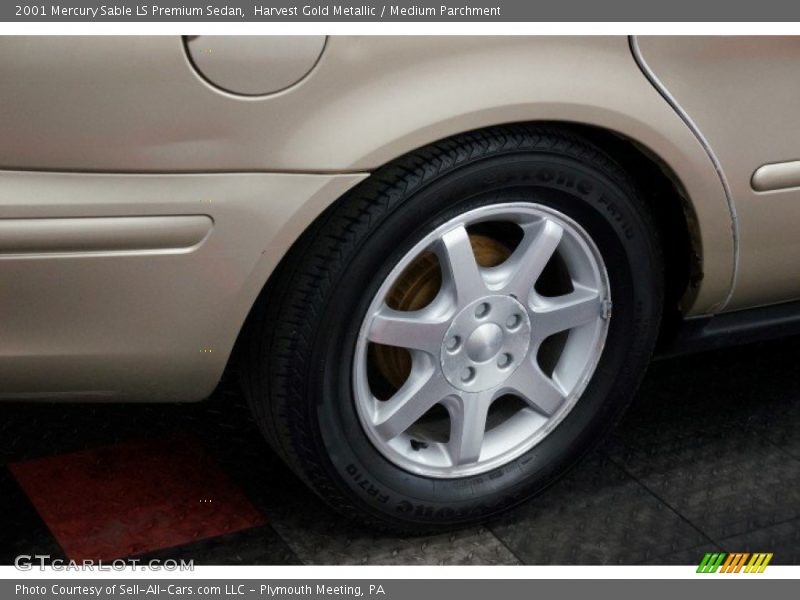 Harvest Gold Metallic / Medium Parchment 2001 Mercury Sable LS Premium Sedan