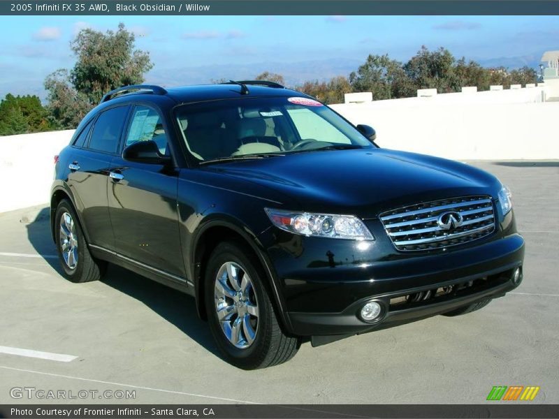 Black Obsidian / Willow 2005 Infiniti FX 35 AWD