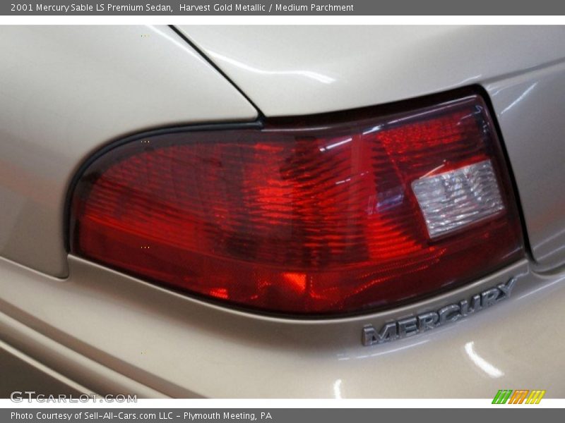 Harvest Gold Metallic / Medium Parchment 2001 Mercury Sable LS Premium Sedan