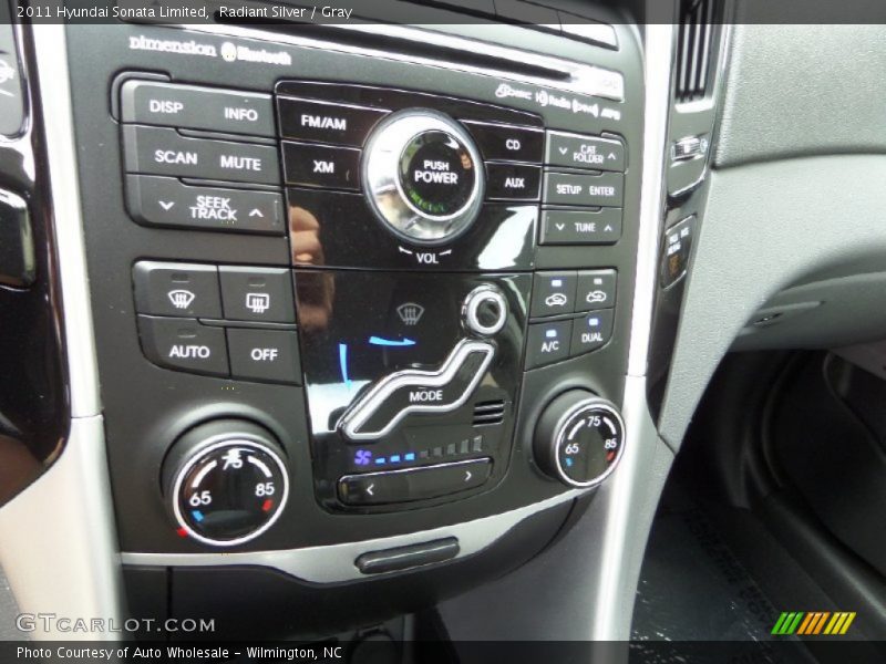 Radiant Silver / Gray 2011 Hyundai Sonata Limited
