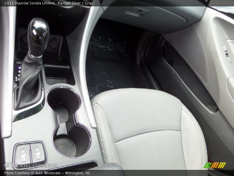 Radiant Silver / Gray 2011 Hyundai Sonata Limited