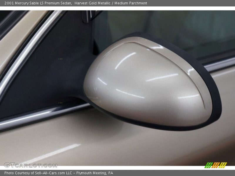 Harvest Gold Metallic / Medium Parchment 2001 Mercury Sable LS Premium Sedan