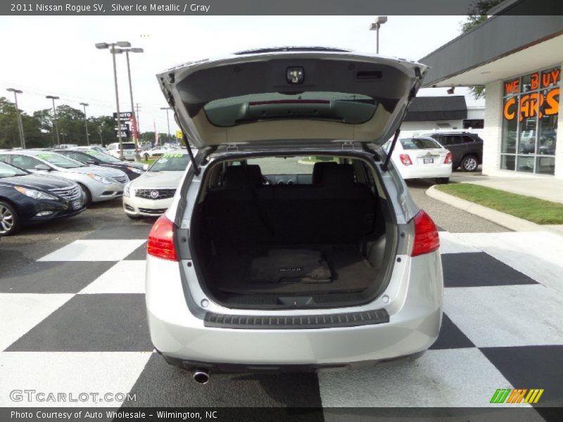Silver Ice Metallic / Gray 2011 Nissan Rogue SV