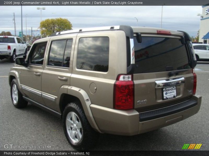 Light Khaki Metallic / Dark Slate Gray/Light Graystone 2006 Jeep Commander Limited 4x4