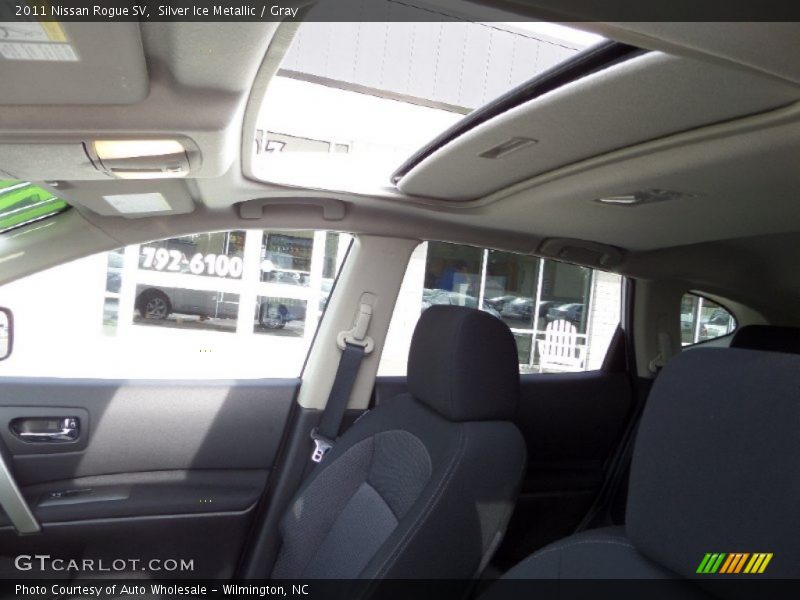 Silver Ice Metallic / Gray 2011 Nissan Rogue SV